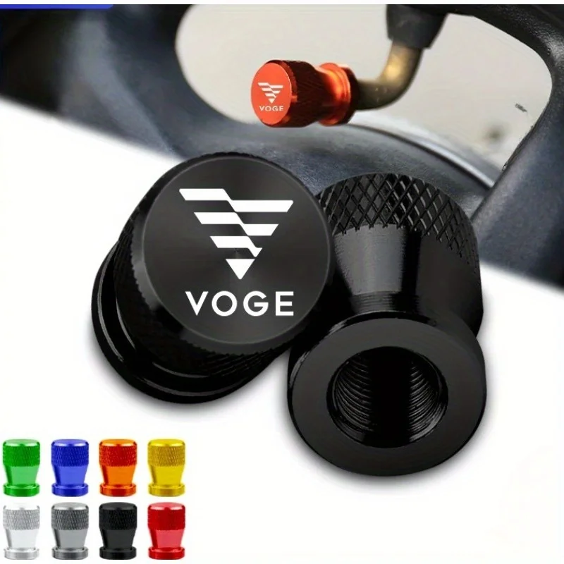 Motorcycle Valve Cover - 2pcs CNC Aluminum Motorcycle Tire Valve