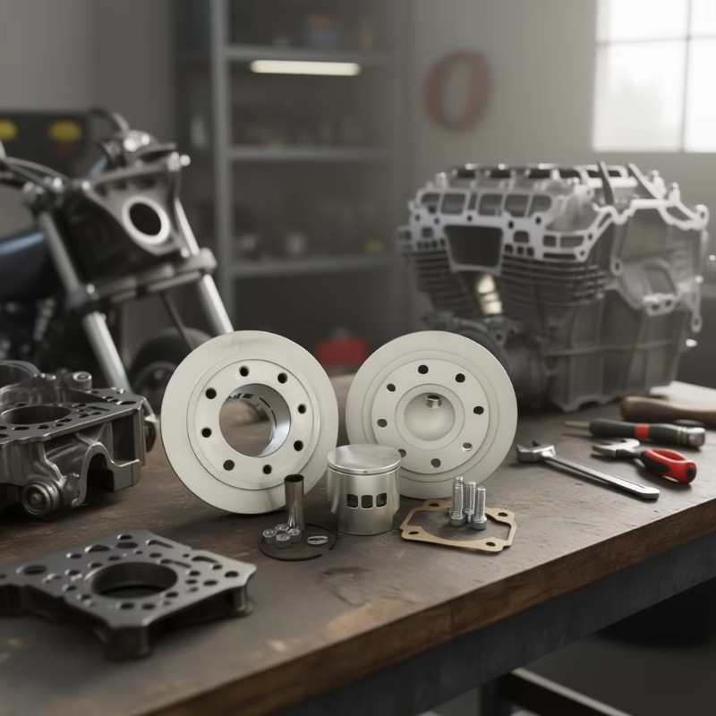 New Pinasco 122cc Aluminum Cyl - đánh giá và giá Motorcycle Cylinder
